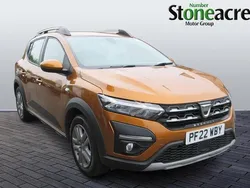 Orange Used 2022 Dacia Sandero Comfort Hatchback | £11,595 (Fair price)