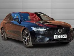 Onyx black Used 2020 Volvo V90 R-Design Estate | £17,295 (Good price)