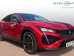 Red Used 2023 Peugeot 408 Allure Premium Sedan | £19,889 (Super price)