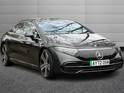 Grey Used 2022 Mercedes EQS450+ Exclusive Luxury Sedan | £54,495