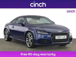 Blue Used 2017 Audi TT S-Line Coupe | £16,499 (Fair price)