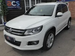 White Used 2013 VW Tiguan R-line SUV | £9,495 (Fair price)