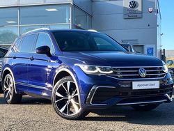 Blue Used 2022 VW Tiguan Allspace R-line SUV | £26,795 (Fair price)