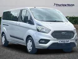 Silver Used 2018 Ford Tourneo Custom S Sedan | £21,300 (Expensive)