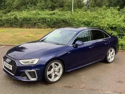 Blue Used 2021 Audi A4 S-Line Sedan | £18,900 (Fair price)