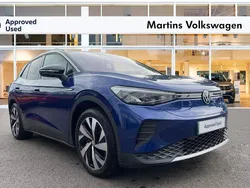 Blue Used 2021 VW ID.4 Pro Performance SUV | £19,690 (Fair price)