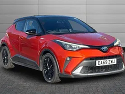 Scorched orange Used 2020 Toyota C-HR Edition SUV | £18,401 (Fair price)