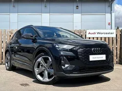Mythos black Used 2025 Audi Q4 e-tron Black Edition SUV | £39,990