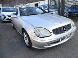 Silver Used 2003 Mercedes SLK200 Cabriolet | £1,995 (Fair price)