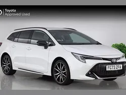 White Used 2023 Toyota Corolla Sport Estate | £26,995 (Fair price)