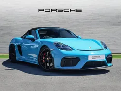 Miami blue Used 2019 Porsche 718 Spyder | £76,490