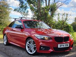 Red Used 2014 BMW 218 M Sport Coupe | £6,500 (Fair price)