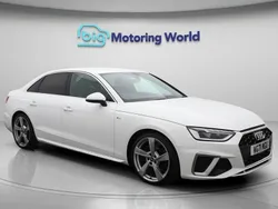 White Used 2022 Audi A4 S-Line Sedan | £18,700 (Super price)