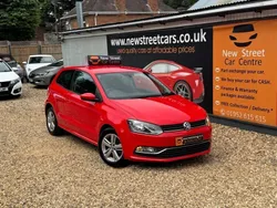 Red Used 2017 VW Polo Edition Hatchback | £7,784 (Good price)