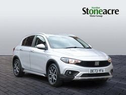 Silver Used 2023 Fiat Tipo Cross Hatchback | £13,495 (Expensive)