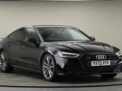Mythos black metallic Used 2023 Audi A7 Sportback Black Edition Hatchback | £34,700 (Good price)