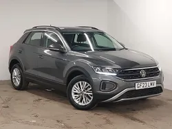 Grey Used 2023 VW T-Roc Life SUV | £18,498 (Fair price)