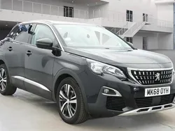 Perla nera black Used 2018 Peugeot 3008 Allure Hatchback | £10,275 (Fair price)