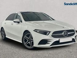 White Used 2019 Mercedes A180 AMG Line Premium Plus Sedan | £18,999