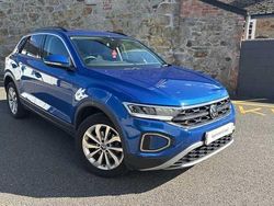 Blue Used 2025 VW T-Roc Match SUV | £25,595 (Fair price)