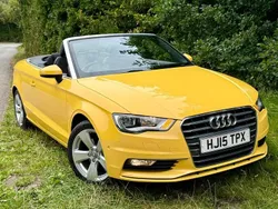 Yellow Used 2015 Audi A3 Cabriolet Sport Cabriolet | £12,490 (Expensive)
