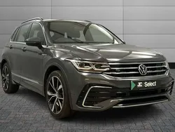Grey Used 2021 VW Tiguan R-line SUV | £26,500 (Fair price)