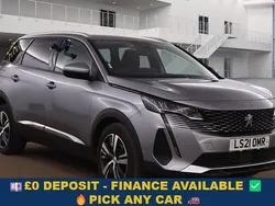 Grey Used 2021 Peugeot 5008 Allure Premium MPV | £14,249 (Fair price)