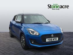 Blue/silver Used 2018 Suzuki Swift SZ5 Hatchback | £8,990 (Expensive)