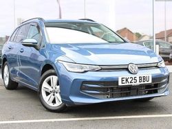Blue Used 2025 VW Golf VIII Life Estate | £22,259 (Fair price)