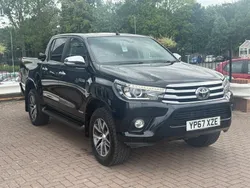 Black Used 2017 Toyota HiLux Pickup | £16,899 (Super price)