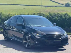 Black Used 2019 Honda Civic SR Hatchback | £13,445 (Fair price)