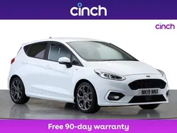 White Used 2019 Ford Fiesta ST-Line X Hatchback | £10,559 (Fair price)