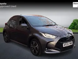 Grey Used 2024 Toyota Yaris Hybrid Design Hatchback | £18,446 (Fair price)