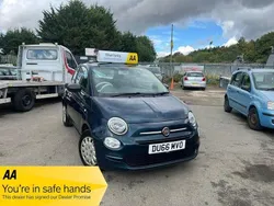 Blue Used 2016 Fiat 500 Pop Hatchback | £4,990 (Fair price)