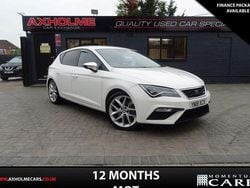 White Used 2018 Seat Leon FR Hatchback | £7,495 (Fair price)