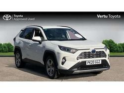 White Used 2020 Toyota RAV4 Hybrid SUV | £28,490 (A bit pricey)