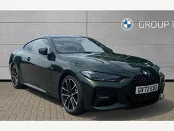 Green Used 2022 BMW 420 M Sport Coupe | £29,995 (Fair price)