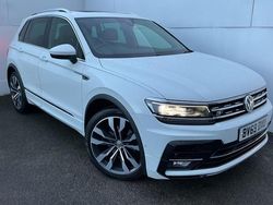 White Used 2019 VW Tiguan R-line SUV | £18,490 (Good price)