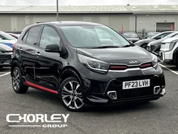 Black Used 2023 Kia Picanto GT-Line S Hatchback | £14,518 (A bit pricey)