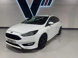 White Used 2017 Ford Focus ST-Line Hatchback | £10,375 (Fair price)