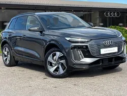 Grey Used 2024 Audi Q6 e-tron S-Line SUV | £48,989