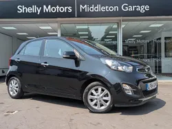 Black Used 2014 Kia Picanto 2 Hatchback | £8,285 (Fair price)