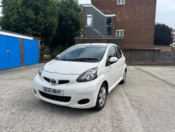 White Used 2011 Toyota Aygo Hatchback | £4,399 (Fair price)