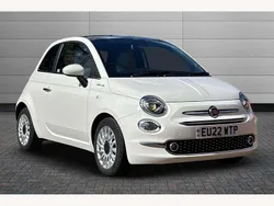 Bossa nova white Used 2022 Fiat 500 Dolcevita Hatchback | £10,495 (Fair price)