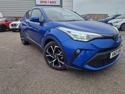 Blue Used 2021 Toyota C-HR Design SUV | £18,995 (Fair price)