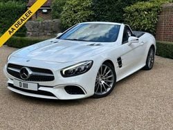 White Used 2016 Mercedes SL400 AMG line Cabriolet | £21,995 (Fair price)