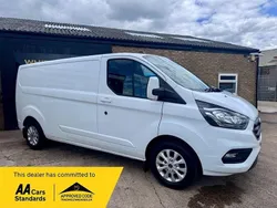 White Used 2021 Ford Transit Custom Limited Van | £17,995 (Fair price)