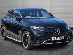 Black Used 2023 Mercedes EQE500 AMG line Estate | £58,250