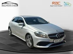 Silver Used 2017 Mercedes A160 AMG line Hatchback | £13,795 (Fair price)