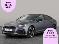 Grey Used 2021 Audi A5 Sportback Black Edition Hatchback | £28,248 (Fair price)